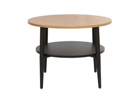 Diivanilaud HECTOR 60x60xH45cm, saar-must