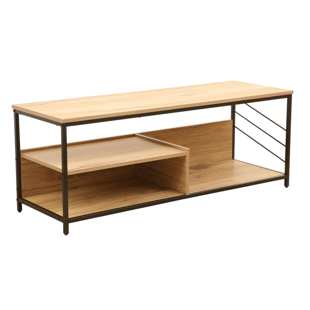 TV laud DIMITRA 120x40xH45cm, rustik-must