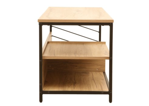 TV laud DIMITRA 120x40xH45cm, rustik-must