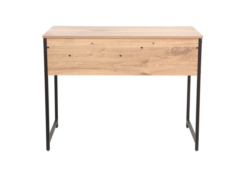 Kirjutuslaud DIMITRA 100x50xH76cm, rustik-must