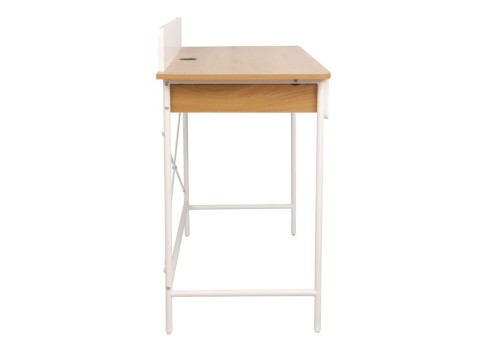 Kirjutuslaud FERDIE 120x48xH88cm, saar-valge
