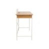 Kirjutuslaud FERDIE 120x48xH88cm, saar-valge