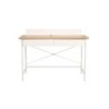 Kirjutuslaud FERDIE 120x48xH88cm, saar-valge