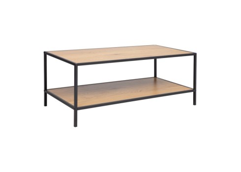 Diivanilaud HEDVIG 100x50xH40cm, saar-must