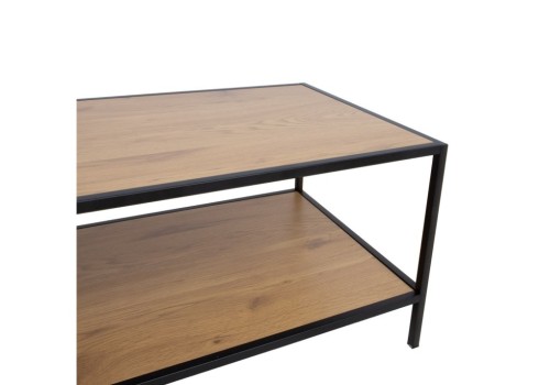 Diivanilaud HEDVIG 100x50xH40cm, saar-must