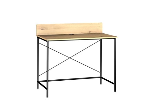 Kirjutuslaud HEDVIG 100x49,5xH102cm, saar/must