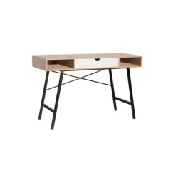 Kirjutuslaud STUDY 120x48xH76cm, tamm-pruun