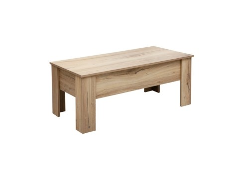 Diivanilaud HANNES 100x50xH42cm, rustik melamiin