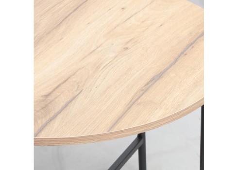 Diivanilaud HANNES 60x60xH48cm, rustik melamiin