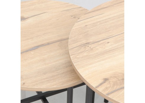 Diivanilaud HANNES 50x50xH40cm, rustik melamiin