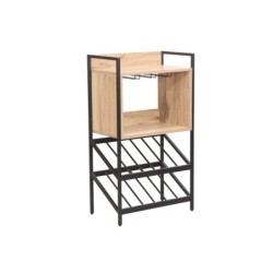 Veiniriiul HANNES 51x30xH90cm, rustik melamiin