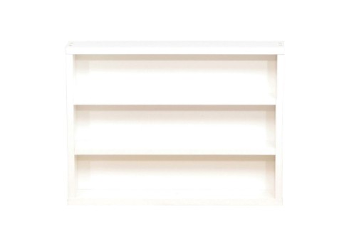 Riiul LESTER 48x10xH36cm, valge melamiin