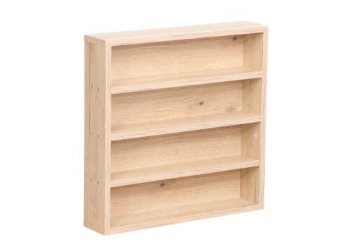 Riiul LESTER 48x10xH47,5cm, hele melamiin