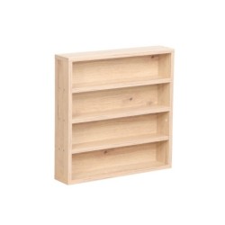 Riiul LESTER 48x10xH47,5cm, hele melamiin