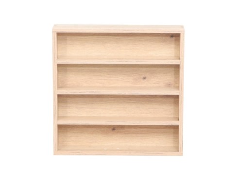 Riiul LESTER 48x10xH47,5cm, hele melamiin