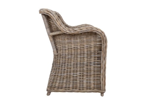 Tugitool KATALINA 62x72xH83cm, naturaalne rotang