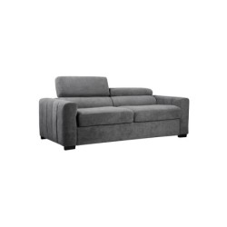 Diivanvoodi KINGSTON 3-kohaline 198x96xH76/94cm, tumehall