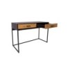 Kirjutuslaud AMSTERDAM 120x50xH79cm, tamm/must