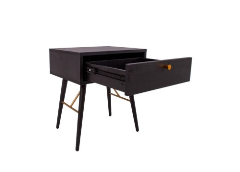 Öökapp LUXEMBOURG 45x35xH50cm, must