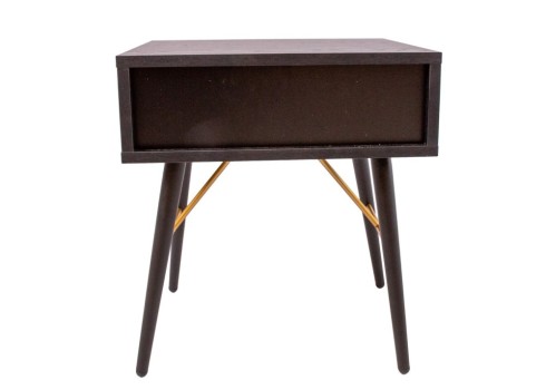 Öökapp LUXEMBOURG 45x35xH50cm, must