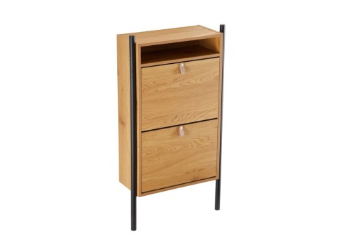 Jalatsikapp AALBORG 55,6x26xH91,5cm, tamm
