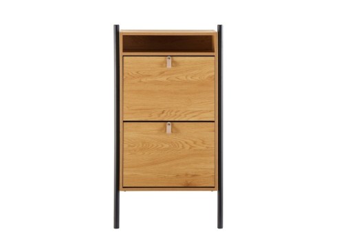 Jalatsikapp AALBORG 55,6x26xH91,5cm, tamm