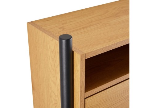 Jalatsikapp AALBORG 55,6x26xH91,5cm, tamm