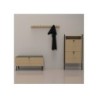 Jalatsikapp AALBORG 55,6x26xH91,5cm, tamm