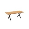 Söögilaud ROWAN 200x90xH75cm, kalasaba tamm