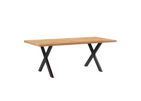 Söögilaud ROWAN 200x90xH75cm, kalasaba tamm
