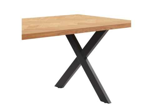 Söögilaud ROWAN 200x90xH75cm, kalasaba tamm
