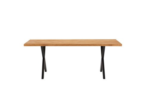 Söögilaud ROWAN 200x90xH75cm, kalasaba tamm