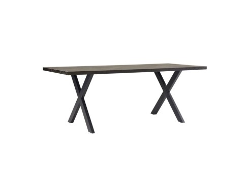 Söögilaud ROWAN 200x90xH75cm, kalasaba suitsutamm