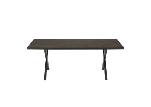 Söögilaud ROWAN 200x90xH75cm, kalasaba suitsutamm