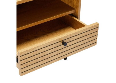 Öökapp LINE 50x40xH50cm, tammedekooriga melamiin