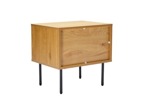 Öökapp LINE 50x40xH50cm, tammedekooriga melamiin