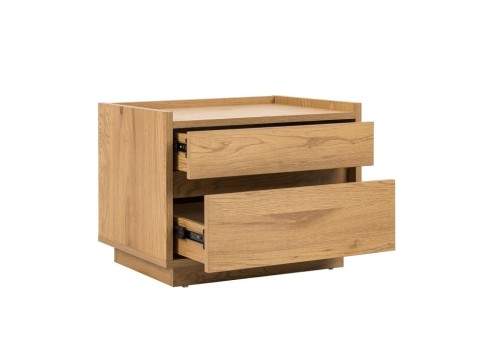 Öökapp SACHA 50x40xH40cm, tammedekooriga melamiin