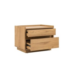 Öökapp SACHA 50x40xH40cm, tammedekooriga melamiin