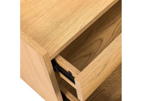 Öökapp SACHA 50x40xH40cm, tammedekooriga melamiin