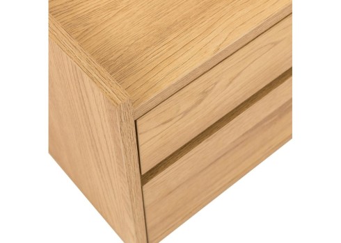 Öökapp SACHA 50x40xH40cm, tammedekooriga melamiin