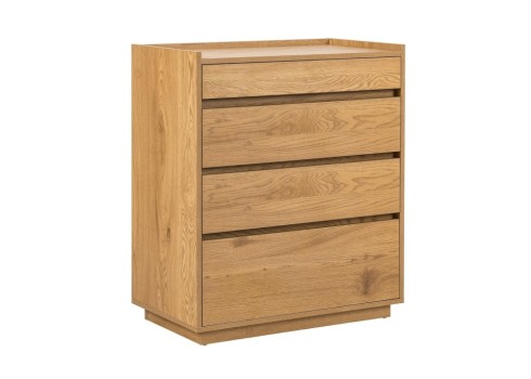 Kummut SACHA 75x40xH89cm, tammedekooriga