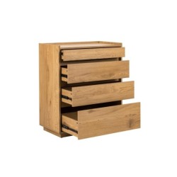 Kummut SACHA 75x40xH89cm, tammedekooriga