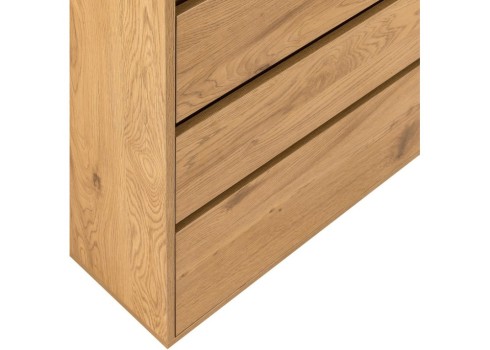 Kummut SACHA 75x40xH89cm, tammedekooriga