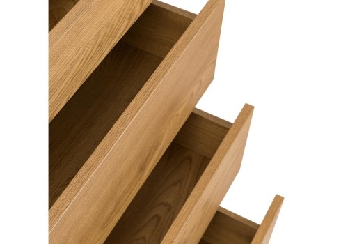 Kummut SACHA 75x40xH89cm, tammedekooriga