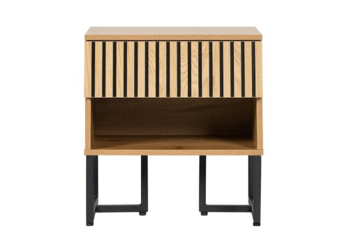 Öökapp HAMPTON 50x40xH55cm, tammedekooriga melamiin