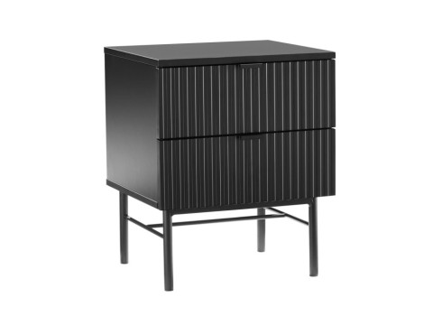Öökapp SEQUENCE 2-sahtliga 45x40xH55cm, must
