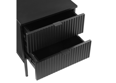 Öökapp SEQUENCE 2-sahtliga 45x40xH55cm, must