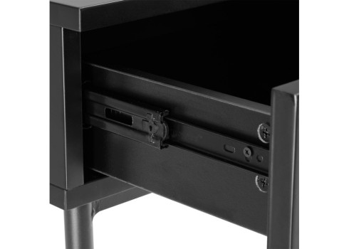 Kirjutuslaud SEQUENCE 120x50xH79cm, must