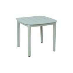 Laud MANGO 45x45xH40cm, rohekashall plastik