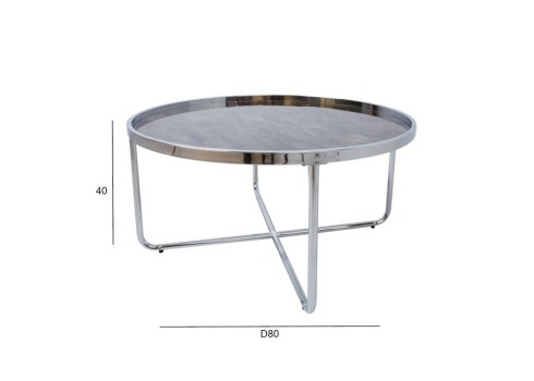 Diivanilaud ASTORD 80xH40cm, hall